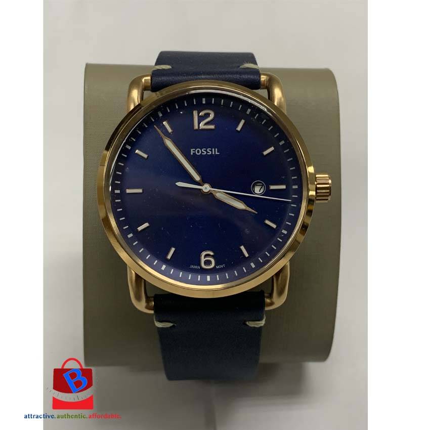 The Commuter Three-Hand Date Blue 