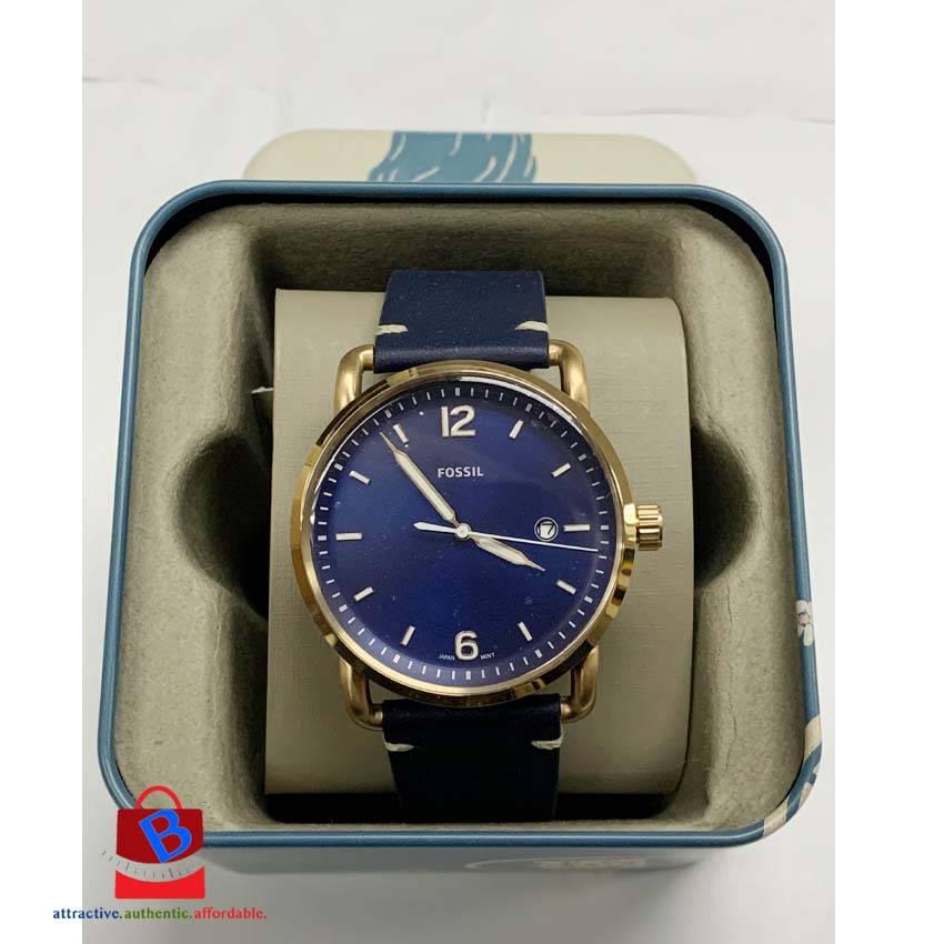 The Commuter Three-Hand Date Blue 