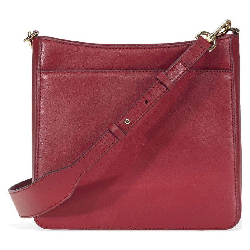 Michael Kors Gloria Leather Messenger Bag Red 30F8GG0M2L-550
