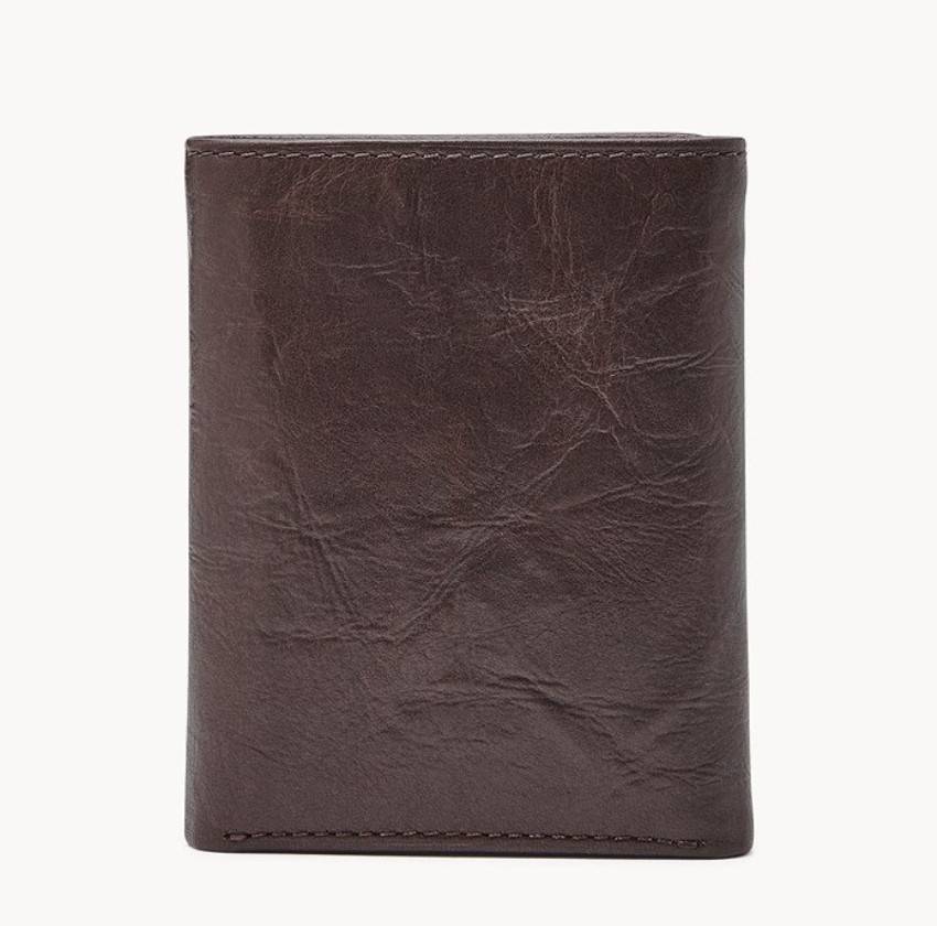 Fossil Men's Neel Trifold Wallet Brown ML3869200 Fossil Men's Neel Trifold Wallet Brown ML3869200