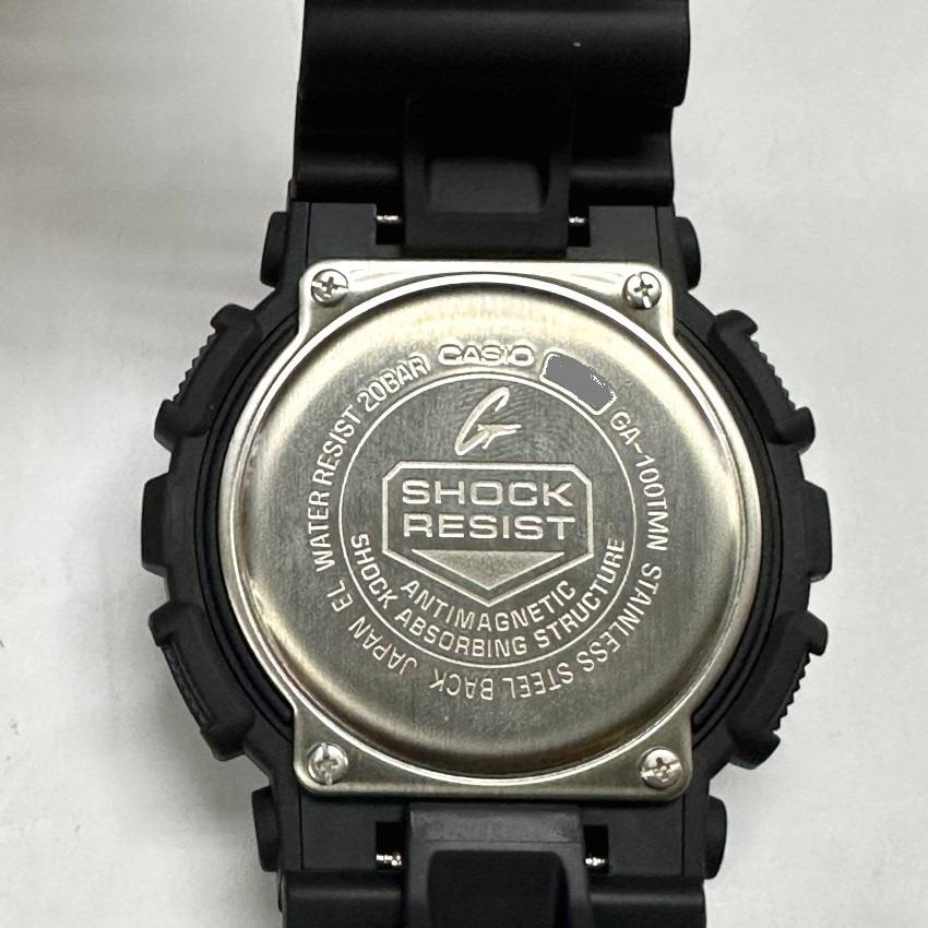 JAPAN SET) Casio G-Shock GA-100TMN-1AJR Limited Models