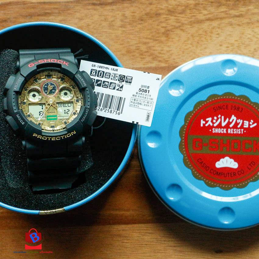 CASIO G-SHOCK MANEKINEKO 招き猫 GA-100 G-Shock Maneki-Neko 