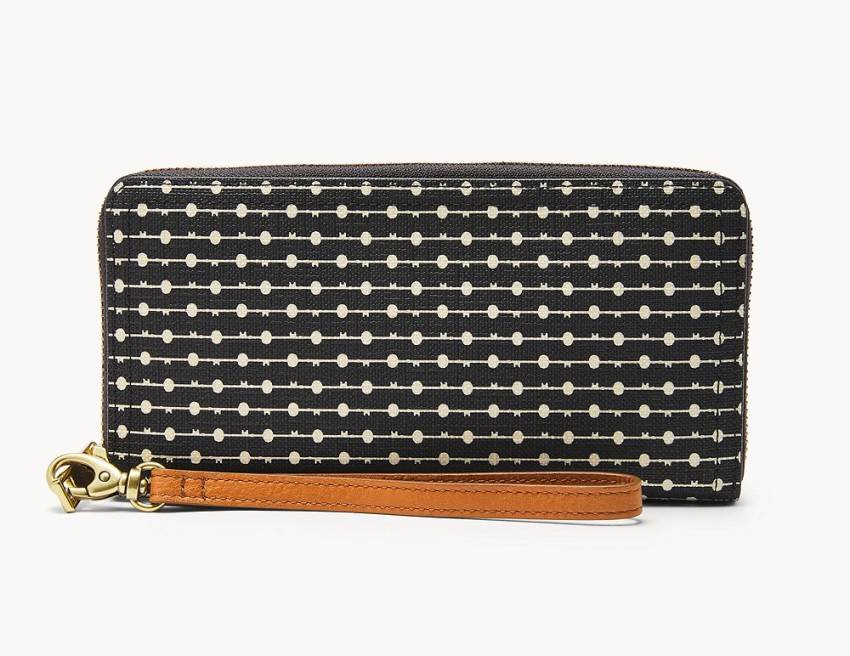 Fossil Women's SL7828080 Logan RFID Zip Around Clutch Wallet's