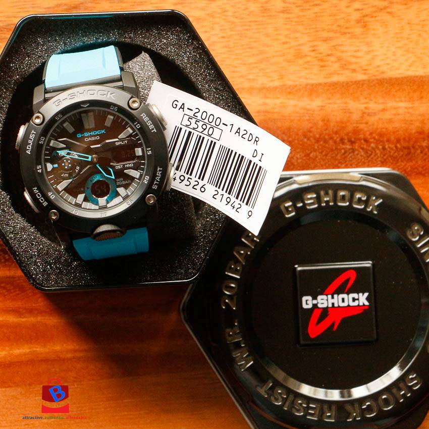 Casio GShock GA20001A2DR Kuching Analog Digital Men's Watch GA2000