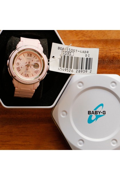 CASIO Baby-G BGA-150ST-1A Women's Watch - Black & Gold Analog-Digital, 10 ATM Waterproof, Shock Resistant - View #2