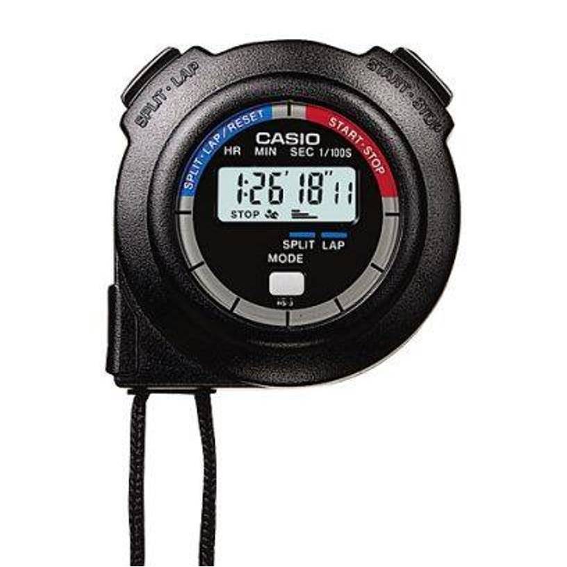 Casio Original Digital HS-3V-1R HS-3V-1BR Stopwatch Running Timer