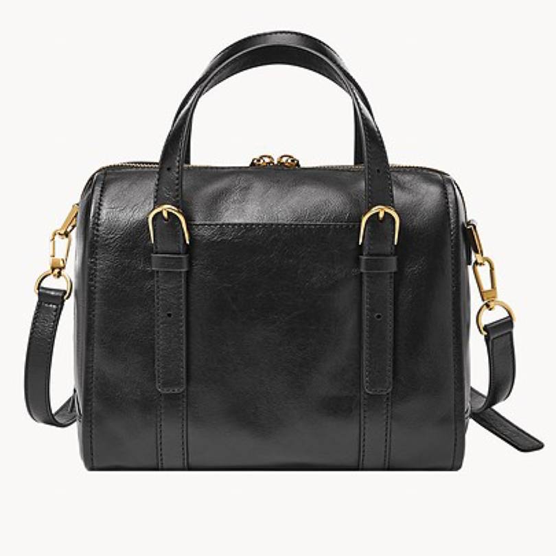 Fossil Carlie Mini Borsa A Mano In Pelle - Satchel Donna - Tracolla Regolabile - 19x12x17 Cm - Colore: (verificare Varianti)