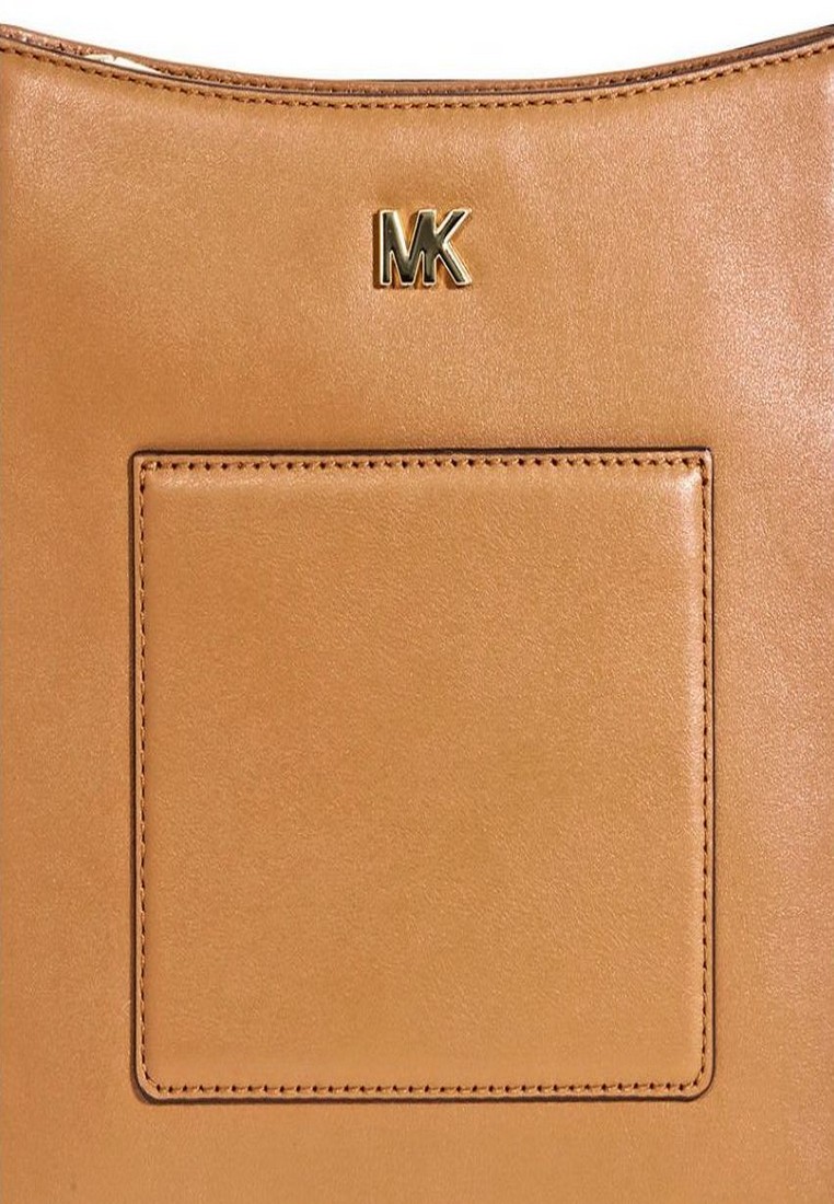 Michael Kors Gloria Leather Messenger Bag Acorn 30F8GG0M2L203