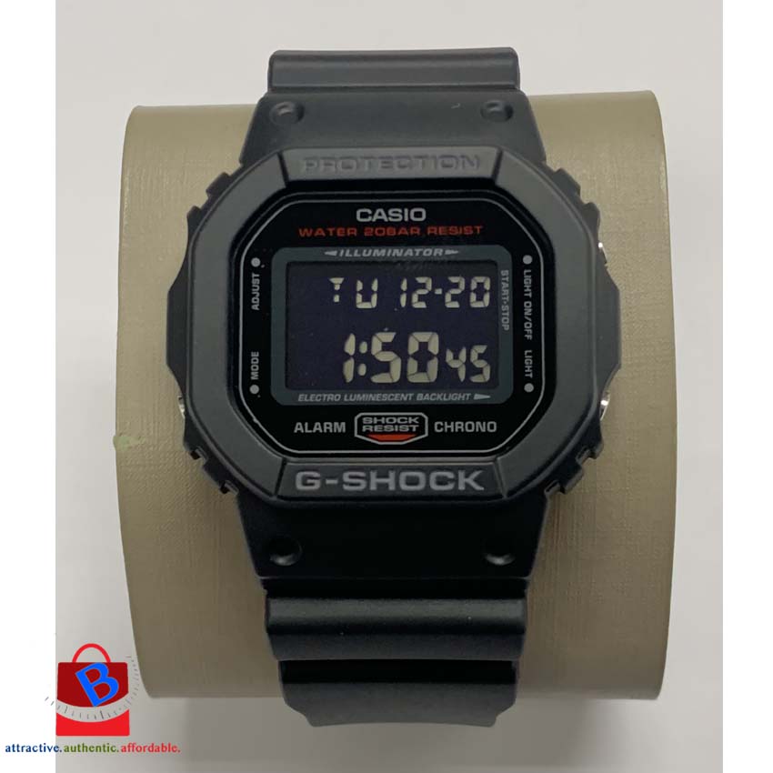 Casio G-Shock DW-5600HR-1DR Origin Series Men's Digital Watch DW5600 /  DW-5600HR / DW-5600HR-1 / DW-5600HR-1D