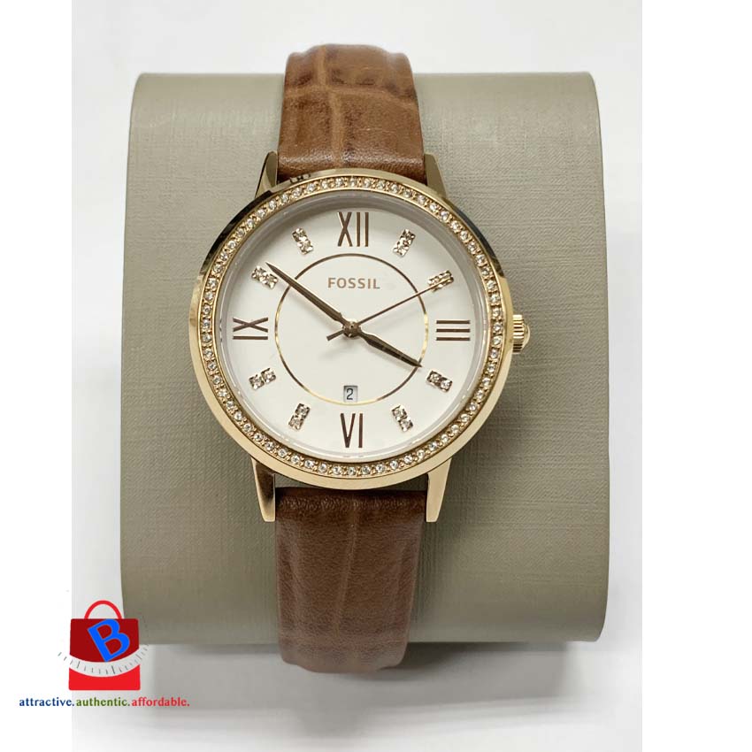 FOSSIL ES4878 logo Gwen Three-Hand Date 
